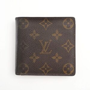 Authentic Louis Vuitton LV Classic Monogram Flowers Canvas Fold Multiple Wallet